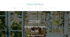 Desktop Screenshot of christinemcclendon.com
